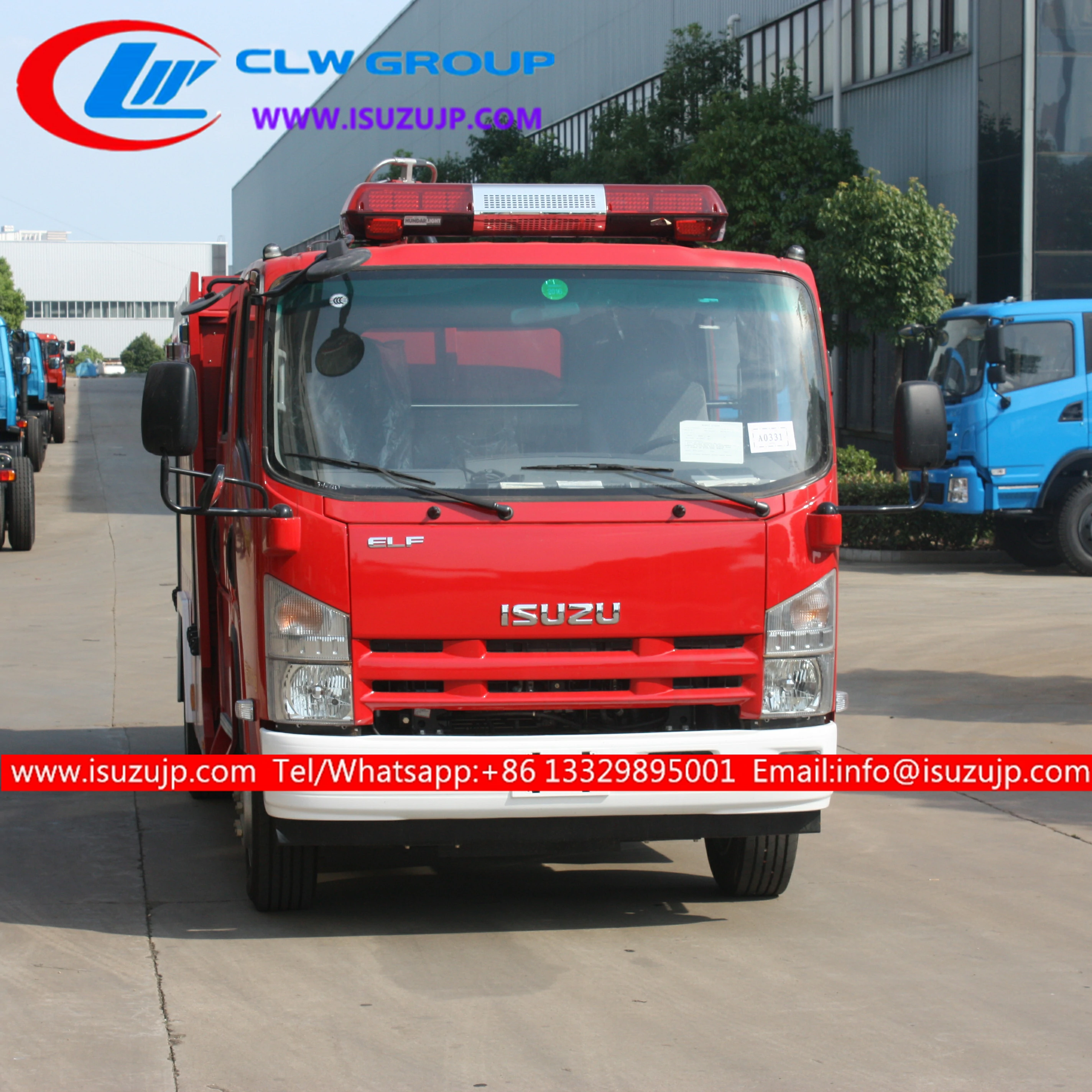New ISUZU NQR tanker fire truck New ISUZU NQR tanker fire truck