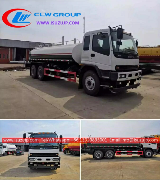 10 tyre Isuzu 18000l water tanker truck for sale 10 tyre Isuzu 18000l water tanker truck for sale