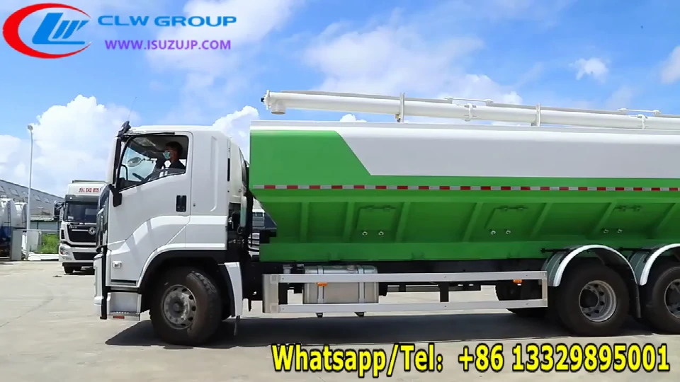 10 wheeler Isuzu Giga chicken feed truck 10 wheeler Isuzu Giga chicken feed truck