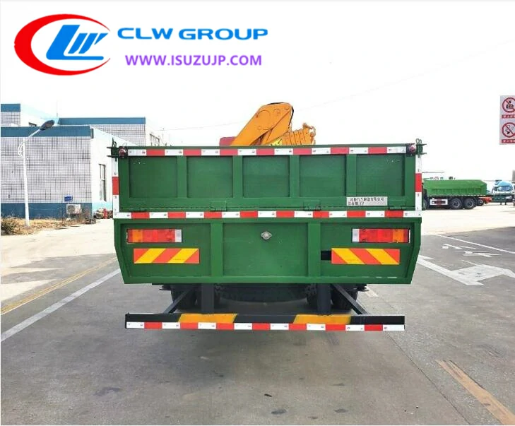 6x2 Chenglong lorry crane 10 ton for sale Somalia