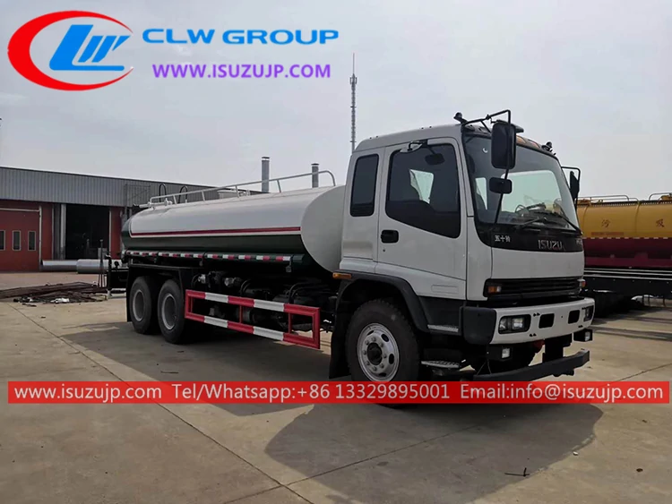 6x4 Isuzu 20m3 drinking water tanker 6x4 Isuzu 20m3 drinking water tanker