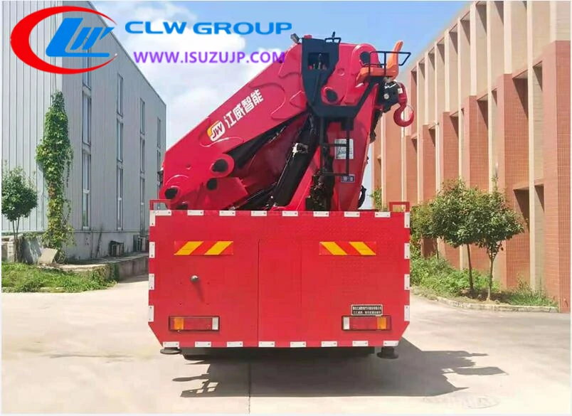 DFLZ 16000kg knuckle boom crane truck price Mauritania