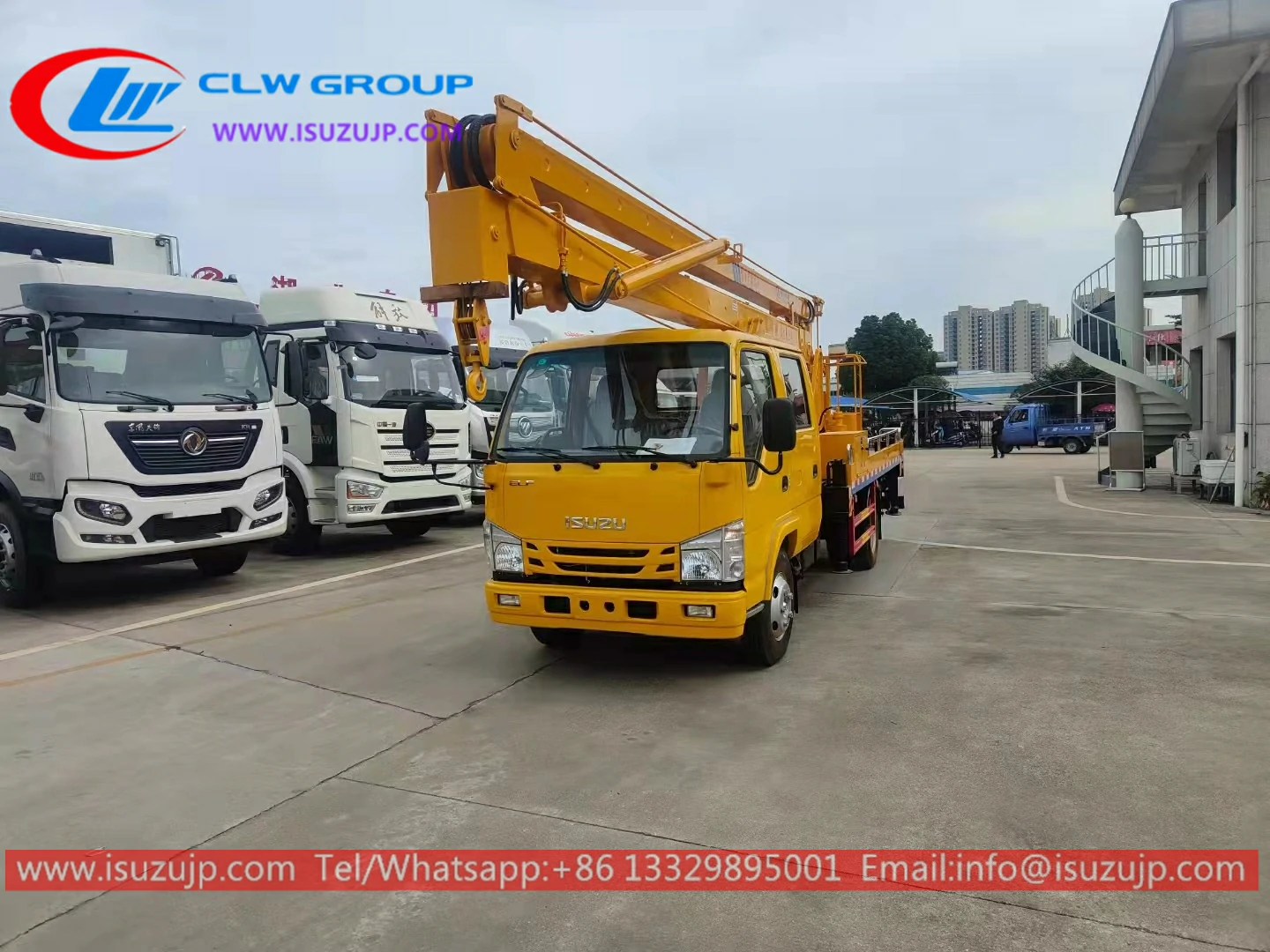 ISUZU 130HP cherry picker vehicle ISUZU 130HP cherry picker vehicle