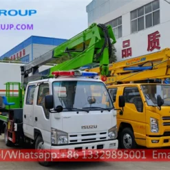 ISUZU 16m truck with manlift