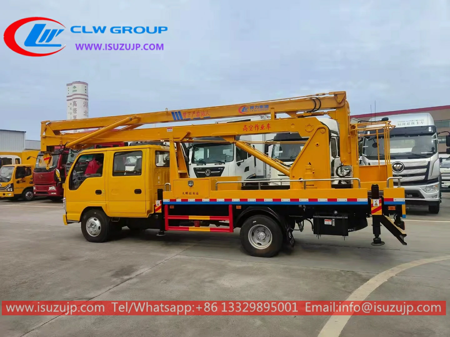 ISUZU 18meters aerial bucket truck ISUZU 18meters aerial bucket truck