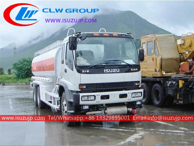 ISUZU 20cbm fuel tanker trucks for sale ISUZU 20cbm fuel tanker trucks for sale