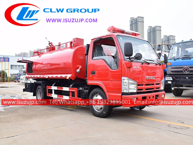 ISUZU 3cbm airport fire truck ISUZU 3cbm airport fire truck