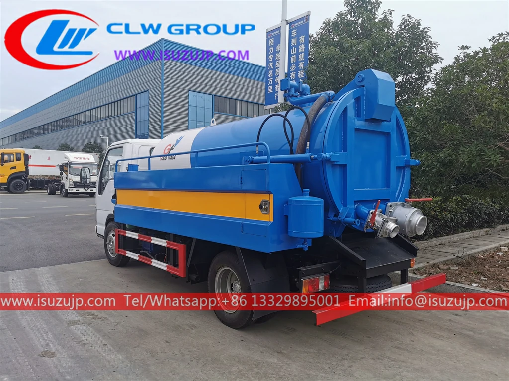 ISUZU 4 tonne sewer jetter truck for sale ISUZU 4 tonne sewer jetter truck for sale