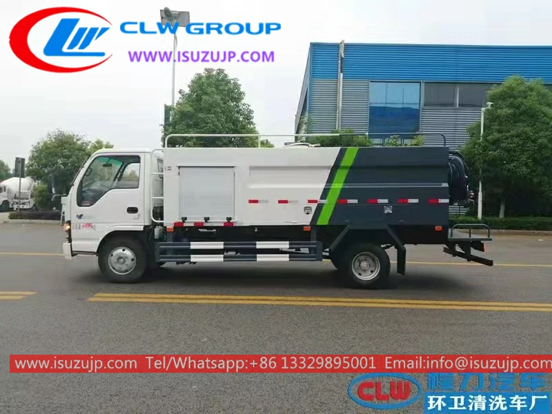 ISUZU 4m3 street cleaning truck ISUZU 4m3 street cleaning truck