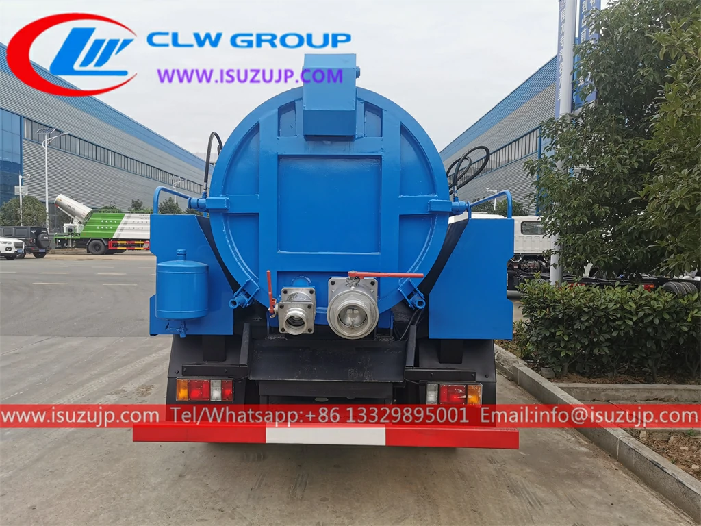 ISUZU 5 cubic meters jetting tanker ISUZU 5 cubic meters jetting tanker