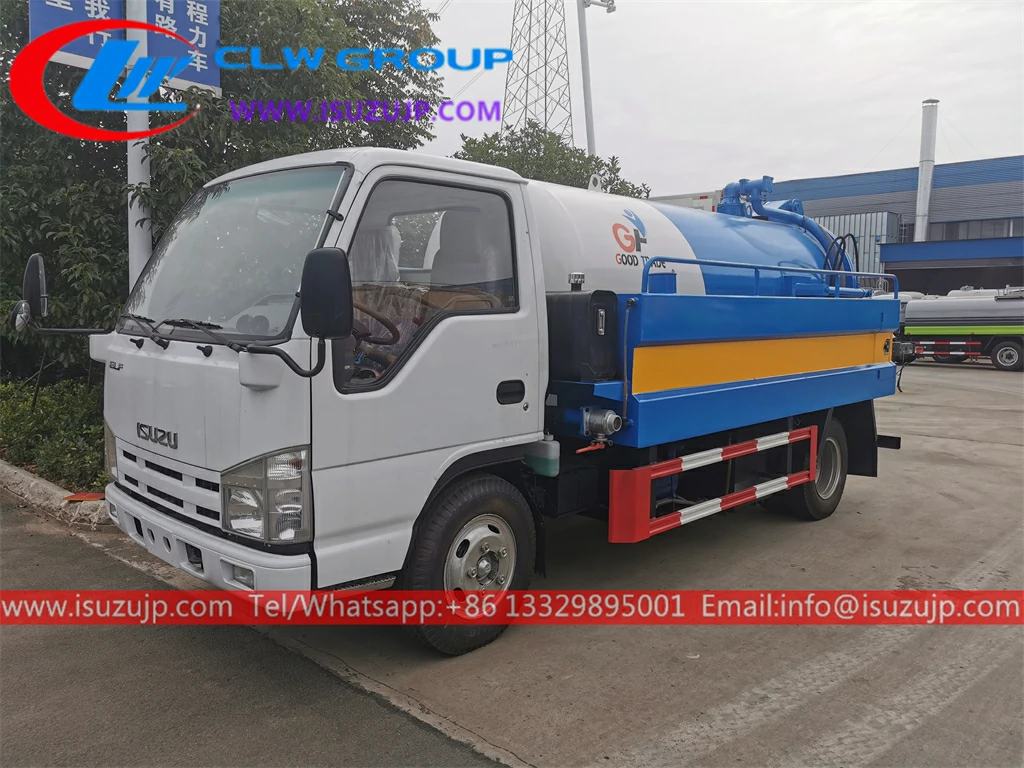 ISUZU 5000L sewer jetting truck ISUZU 5000L sewer jetting truck