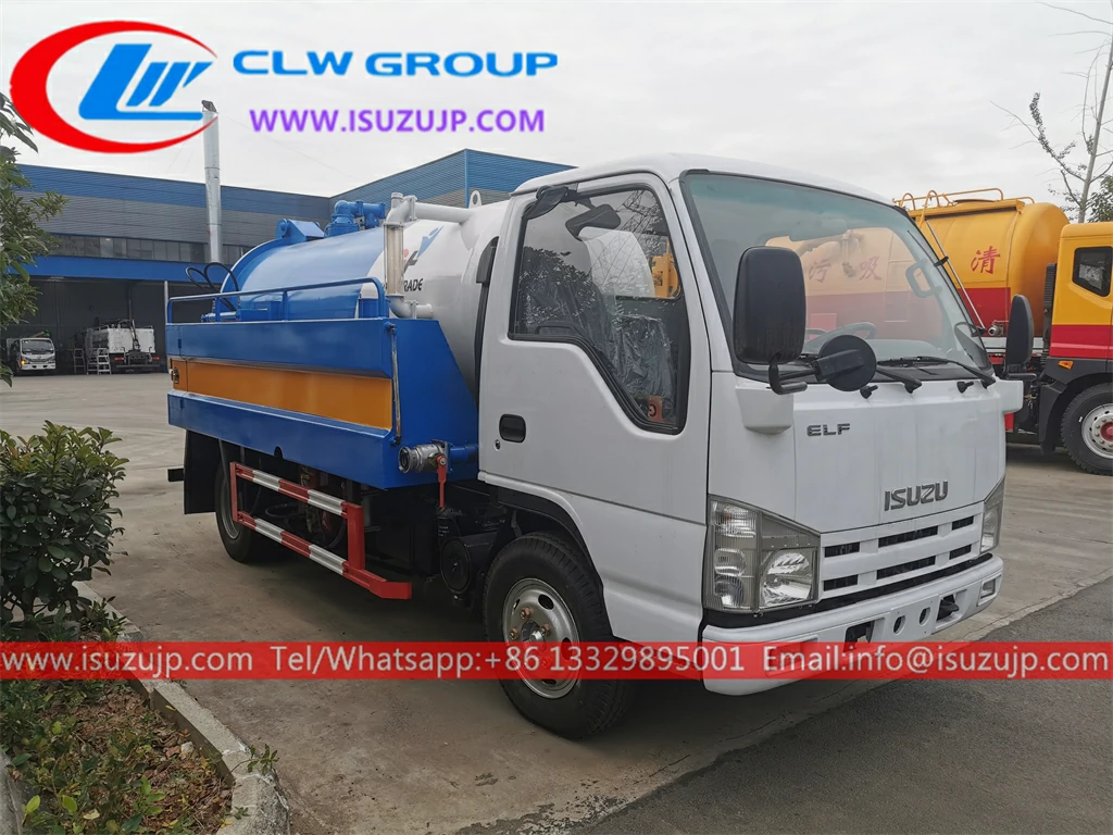 ISUZU 5000liters jet vac truck ISUZU 5000liters jet vac truck