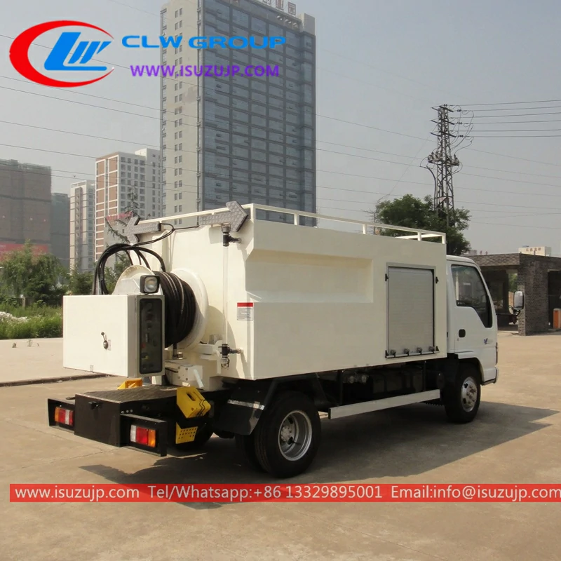 ISUZU 6 ton Sewer Dredging and Cleaning Truck ISUZU 6 ton Sewer Dredging and Cleaning Truck