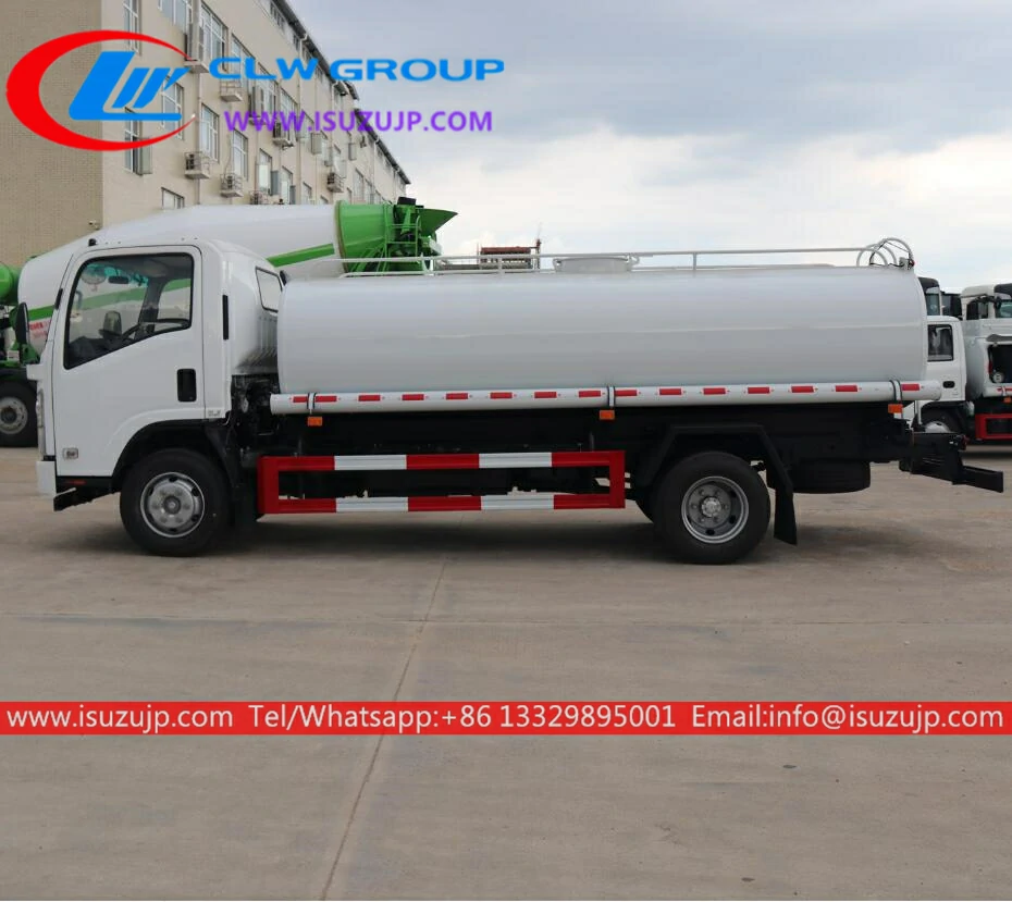 ISUZU 8000L bulk water tanker ISUZU 8000L bulk water tanker