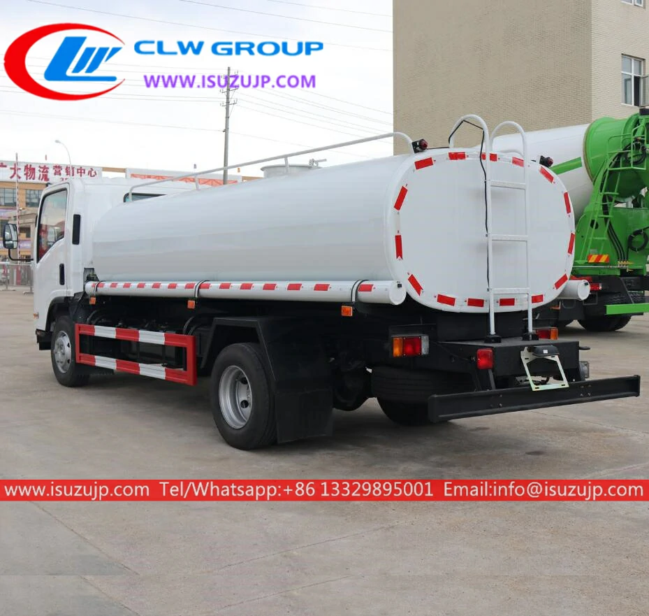 ISUZU 8cbm stainless steel water tanker for sale ISUZU 8cbm stainless steel water tanker for sale
