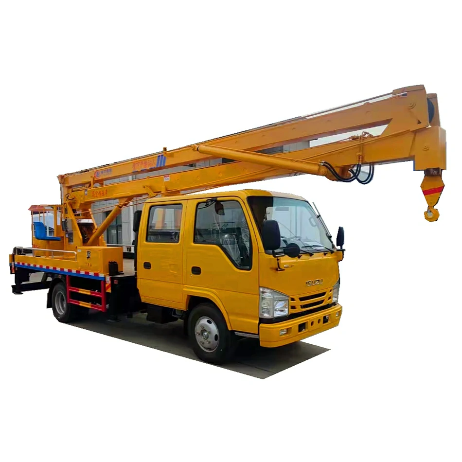 ISUZU Double cabin 18m cherry picker truck ISUZU Double cabin 18m cherry picker truck