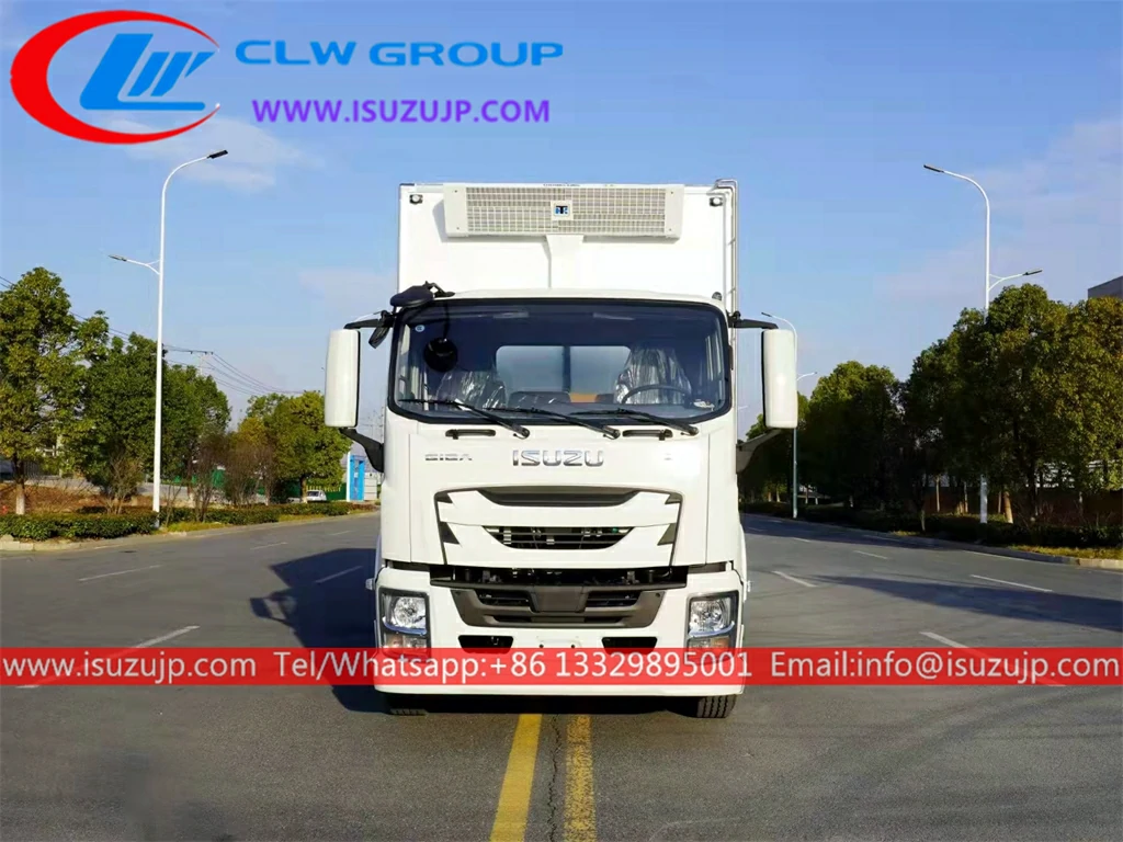 ISUZU GIGA 15 ton reefer delivery truck ISUZU GIGA 15 ton reefer delivery truck