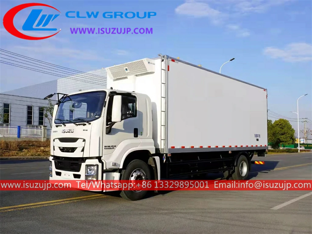 ISUZU GIGA 6.8meters freezer van truck ISUZU GIGA 6.8meters freezer van truck