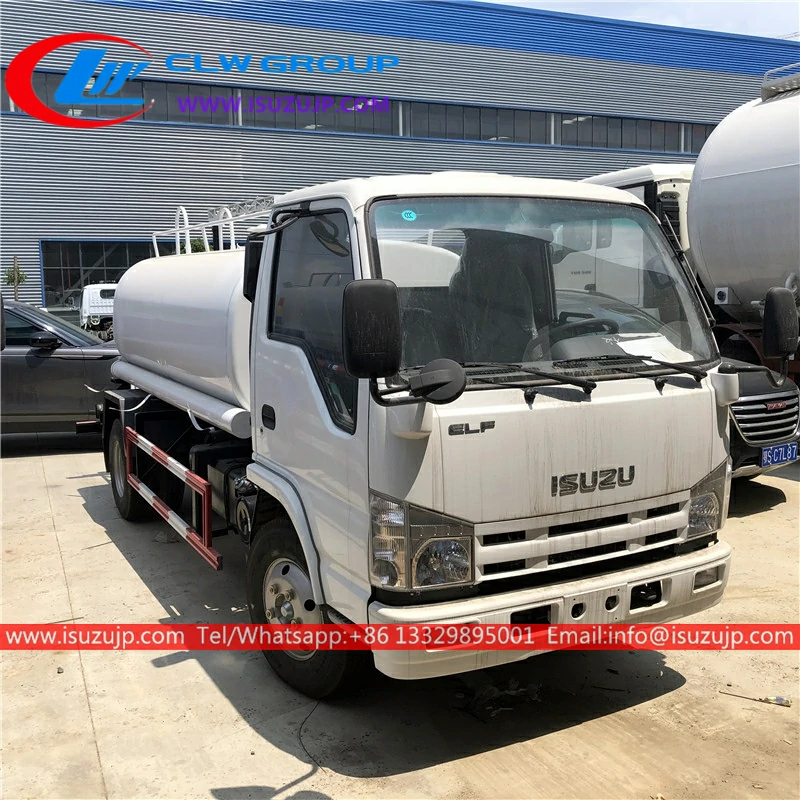ISUZU NHR 5m3 stainless steel water tanker ISUZU NHR 5m3 stainless steel water tanker
