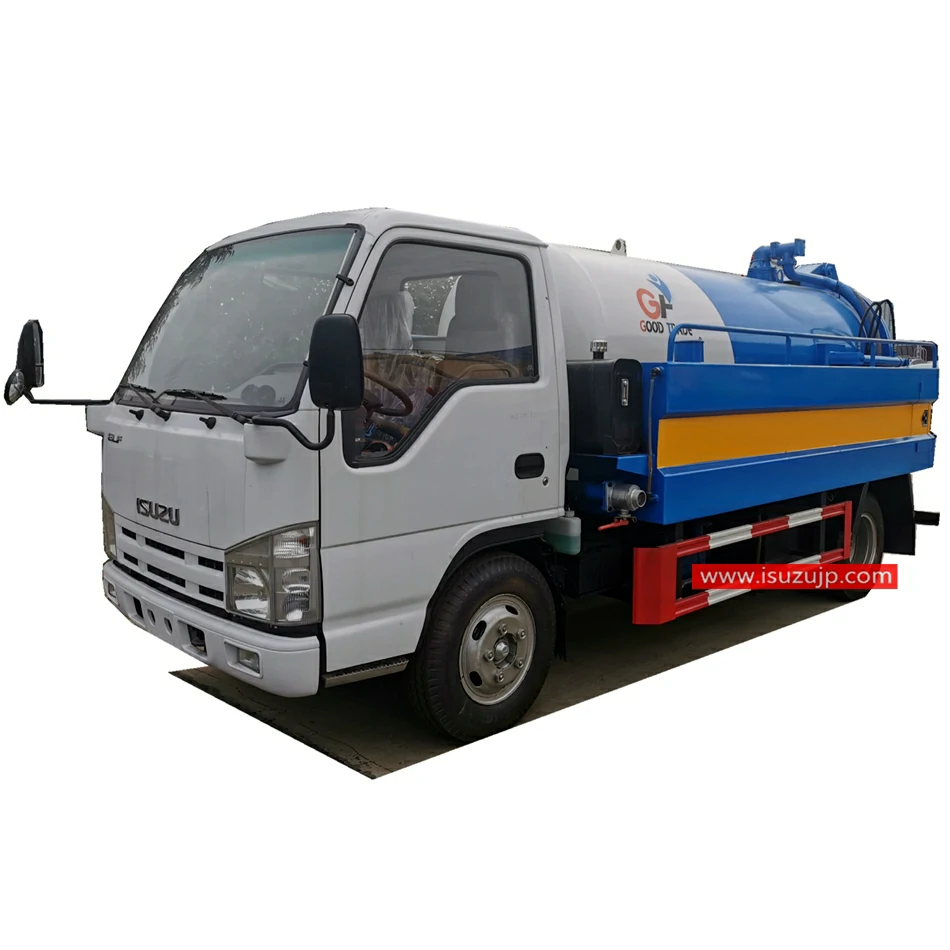 ISUZU NJR 4 ton sewer jet truck for sale Peru ISUZU NJR 4 ton sewer jet truck for sale Peru