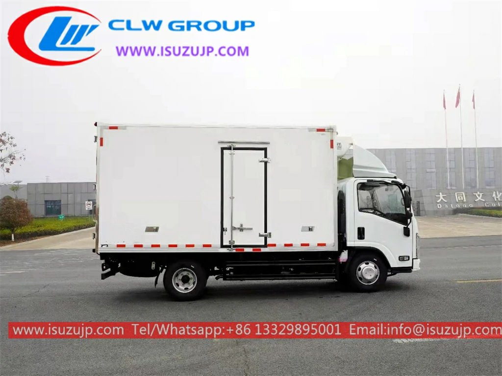 ISUZU mini cold plate reefer truck