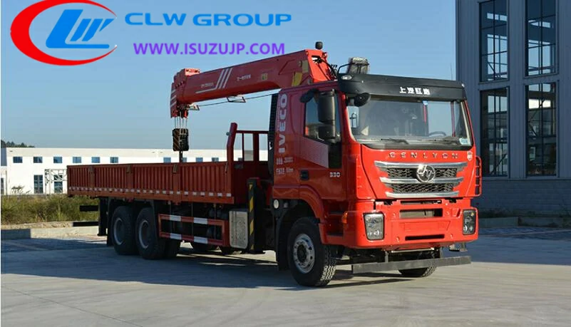 IVECO 12000kg container crane truck Mali