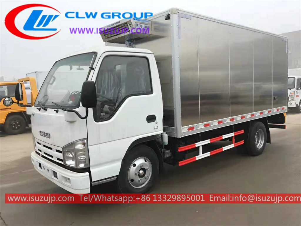 Isuzu 3 tonne stainless steel freezer truck Isuzu 3 tonne stainless steel freezer truck