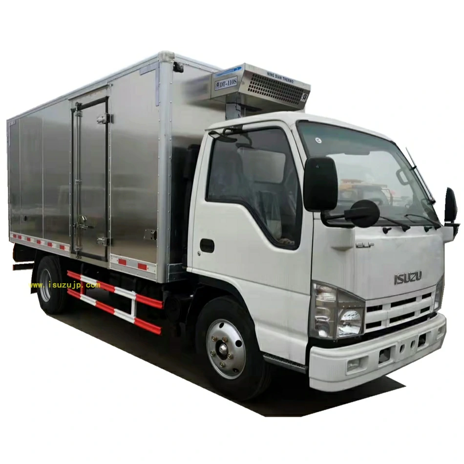 Isuzu 4.2m stainless steel reefer box truck for sale Bolivia Isuzu 4.2m stainless steel reefer box truck for sale Bolivia