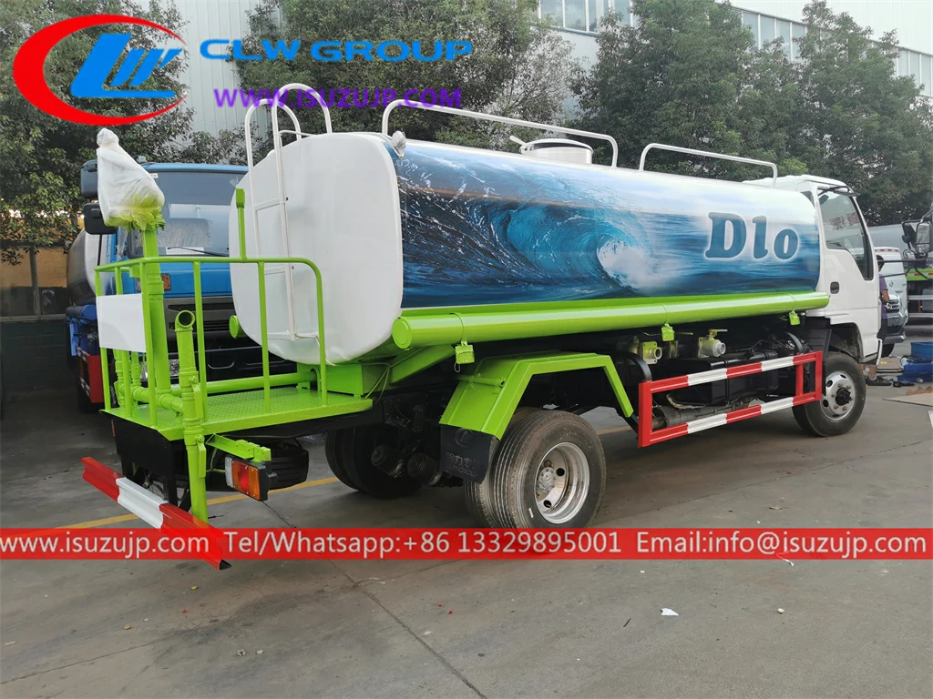 Isuzu four wheel drive 2000 gallon water cart for sale Isuzu four wheel drive 2000 gallon water cart for sale