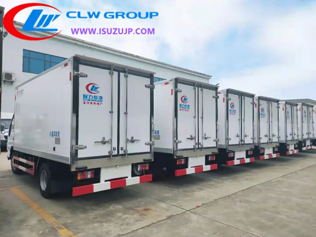 Isuzu light duty refrigerated truck for sale