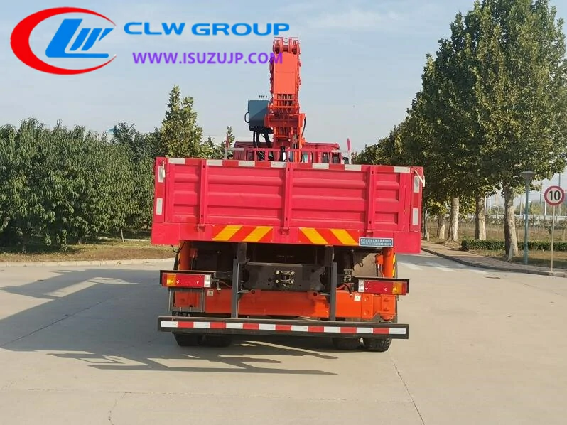 Shacman 14 ton truck with palfinger knuckle boom price Benin