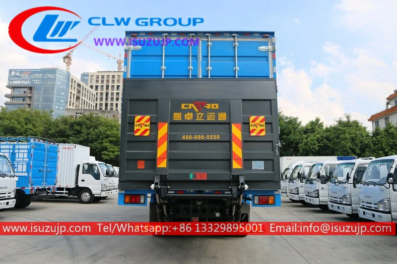 10 tire ISUZU FVZ dry van truck 10 tire ISUZU FVZ dry van truck