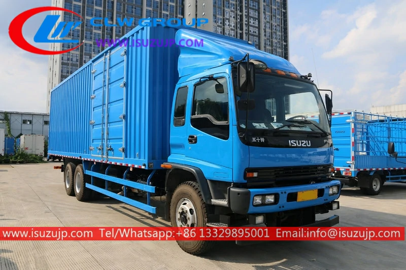 10 wheel ISUZU FVZ 30 foot box truck 10 wheel ISUZU FVZ 30 foot box truck