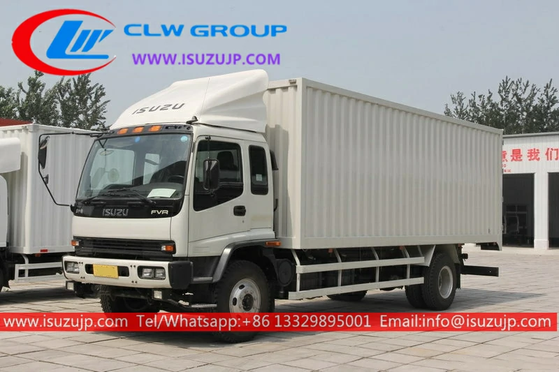 ISUZU FVR 15 ton custom box truck ISUZU FVR 15 ton custom box truck