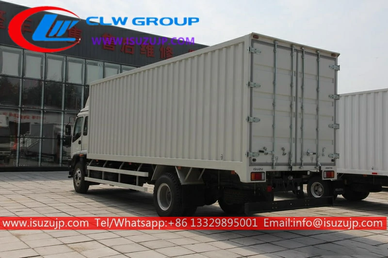 ISUZU FVR 15t straight box truck ISUZU FVR 15t straight box truck