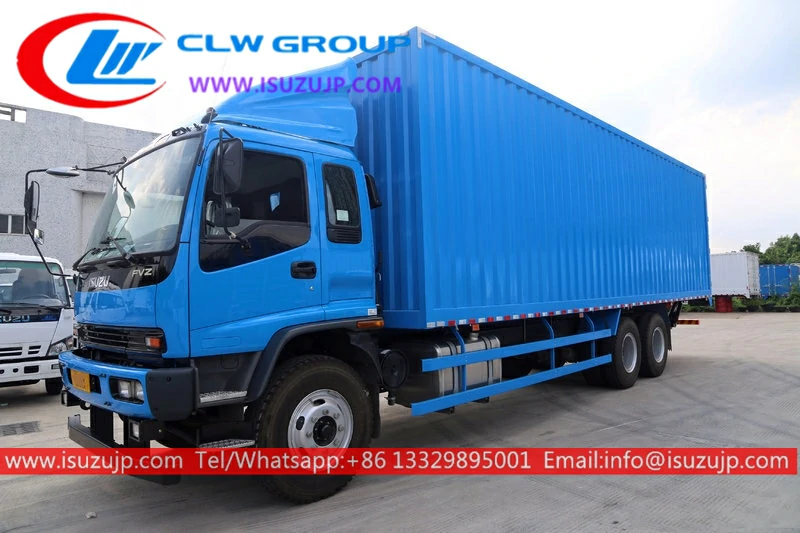 ISUZU FVZ 20 ton commercial box truck ISUZU FVZ 20 ton commercial box truck