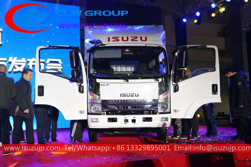 ISUZU M600 16ft dry van truck ISUZU M600 16ft dry van truck