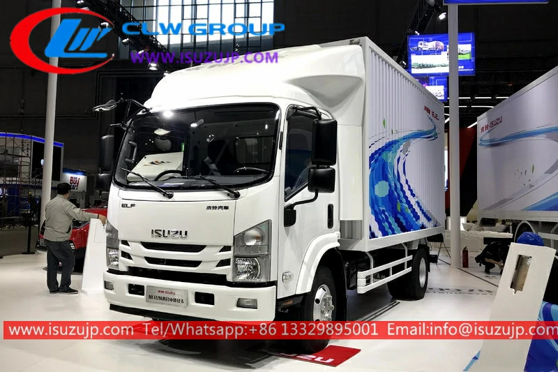 ISUZU NLR 13ft van box truck ISUZU NLR 13ft van box truck