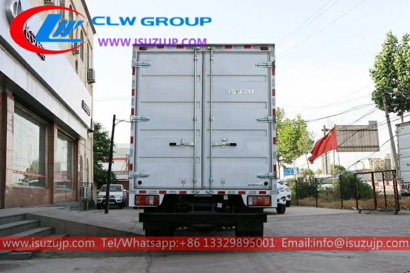 ISUZU NLR 5.2m straight box truck ISUZU NLR 5.2m straight box truck