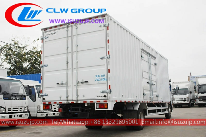 ISUZU NPR 12t container delivery truck ISUZU NPR 12t container delivery truck