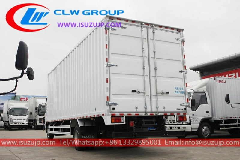 ISUZU NPR 40m3 commercial box trucks for sale ISUZU NPR 40m3 commercial box trucks for sale