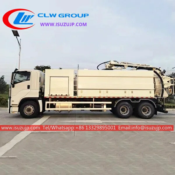 Isuzu 16000L vacuum jetter truck Isuzu 16000L vacuum jetter truck