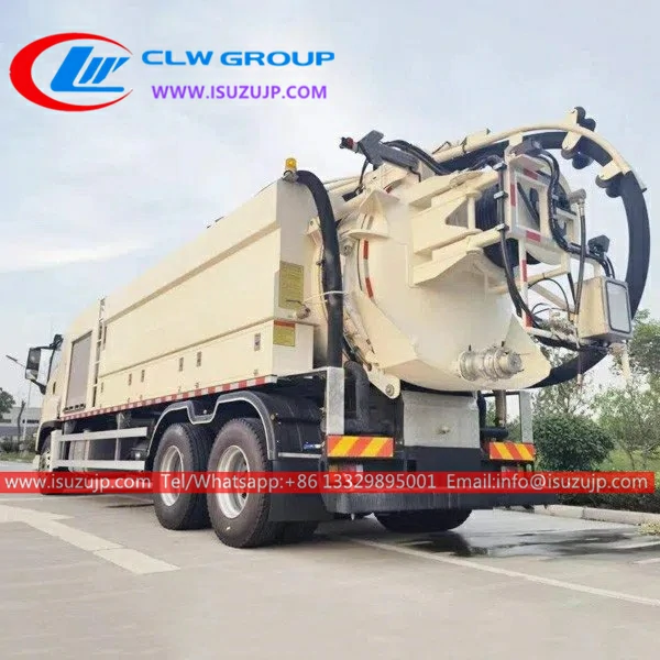 Isuzu 16m3 Combination Vacuum Jetting Truck Isuzu 16m3 Combination Vacuum Jetting Truck