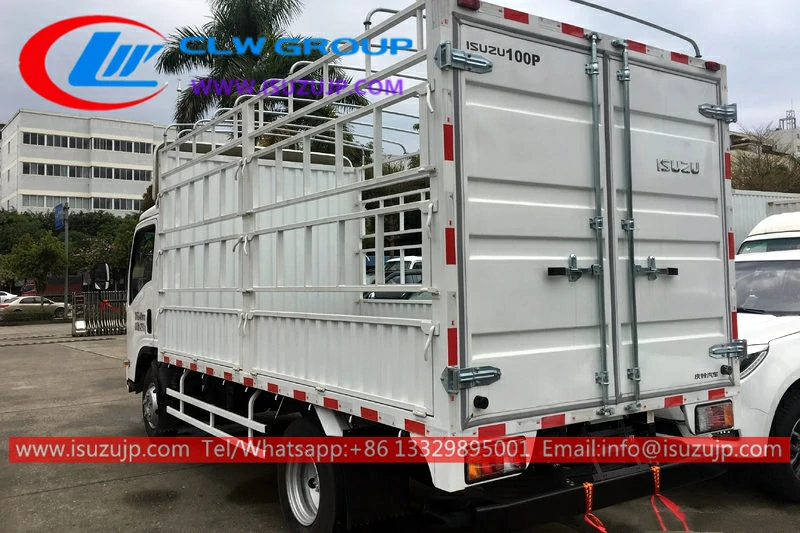 Isuzu NMR 4 ton flatbed stake truck Isuzu NMR 4 ton flatbed stake truck