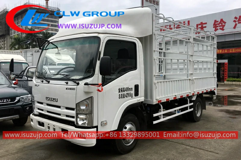 Isuzu NMR 4 ton stake lorry Isuzu NMR 4 ton stake lorry