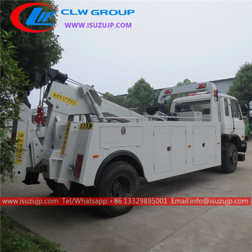 Dongfeng 10 Wheel heavy recovery truck