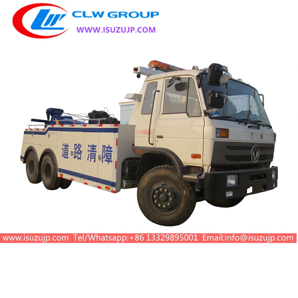 Dongfeng 10 Wheel heavy tow truck Paraguay