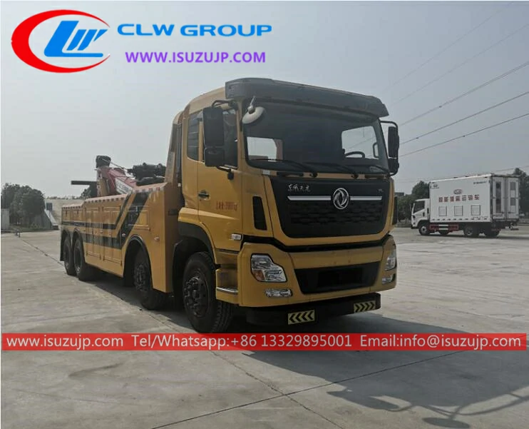 Dongfeng 30 ton heavy wrecker rotator for sale Chile