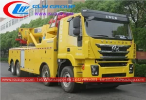 SAIC Hongyan 50 ton rotator wrecker for sale Bolivia