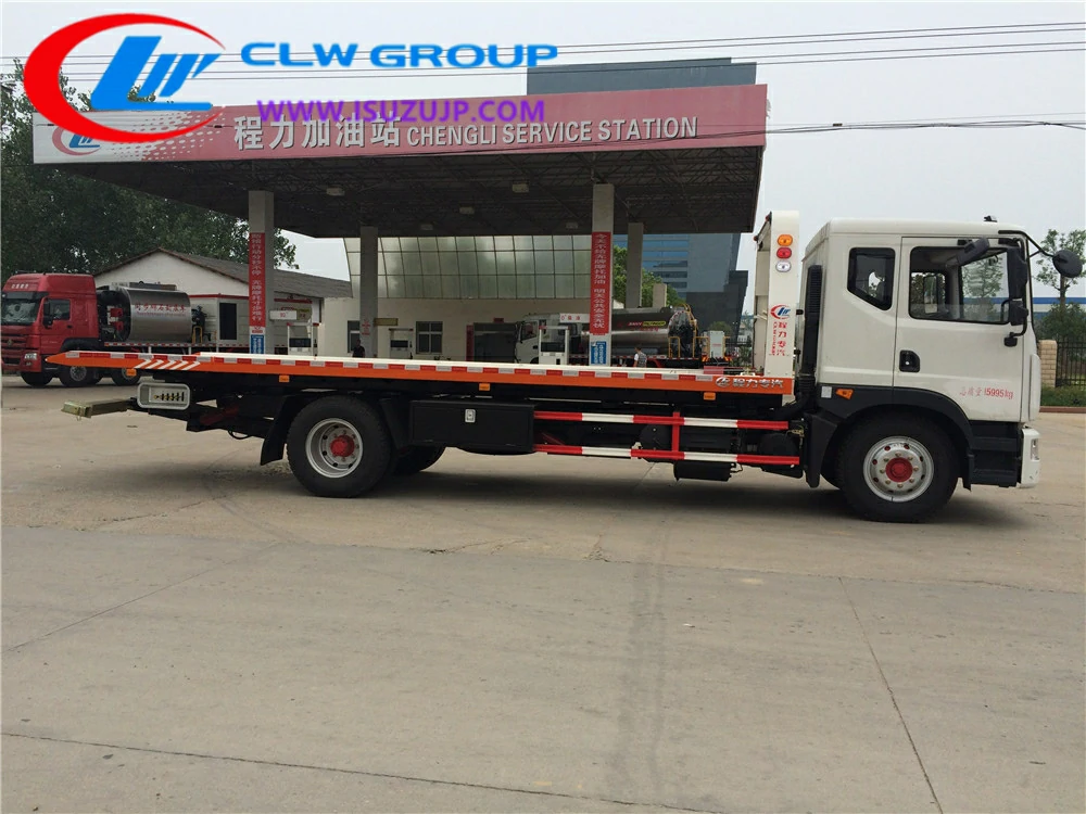 Dongfeng 5 ton cheap recovery truck Guatemala
